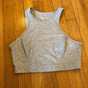 Outdoor voices Athena crop top in dove!
